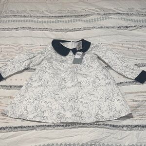 🖤Disney Black and White Mickey and Minnie Mouse Print Dress🖤